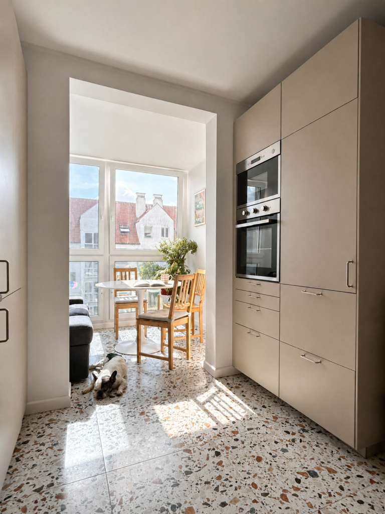 Opening up a 1970s kitchen detail 4