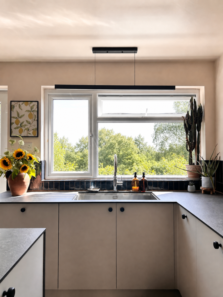 Kitchen built for cooking together detail 1