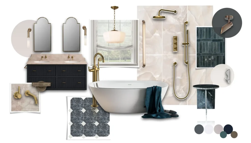 A Georgian bathroom, reinvented detail 1